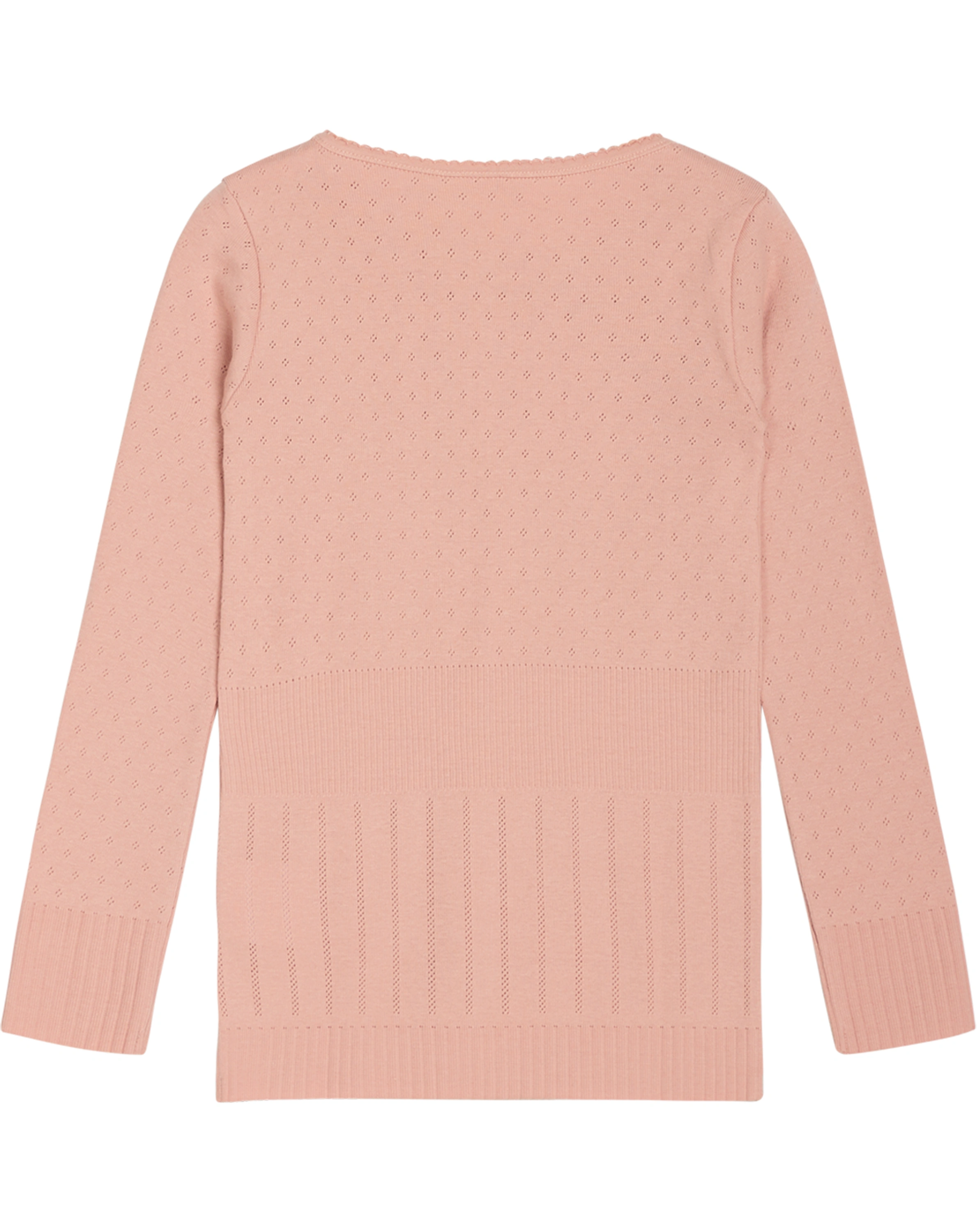 Langarmshirt BASIC DORIA in misty rose