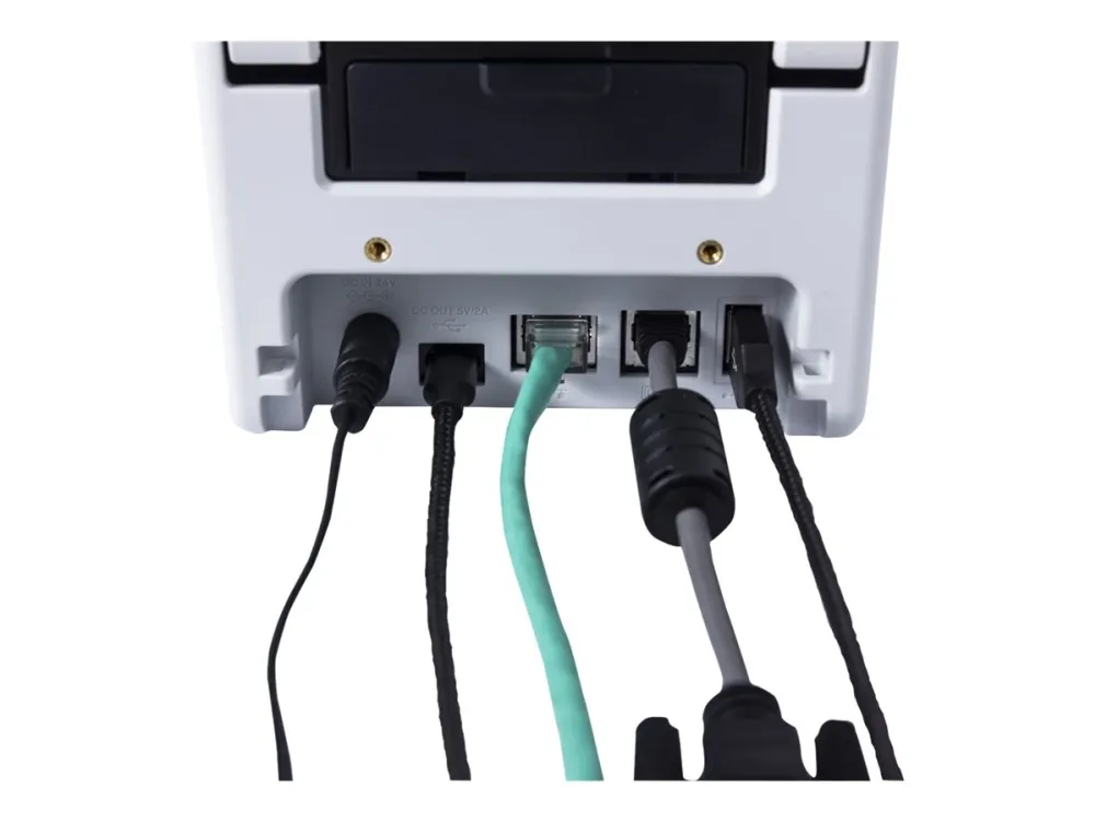 Brother TD-2320DSA203 - Mærkat/kvitteringsprinter - S/H - direkte termisk - Rulle (6,3 cm) - 203 dpi - op til 152.4 mm/sek. - USB 2.0, USB vært, LAN