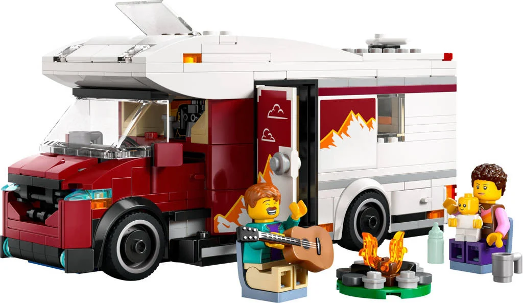 Kun je je reisverhalen mee waarmaken 😊🍀Avontuurlijke camper speelgoedvoertuigset 60454