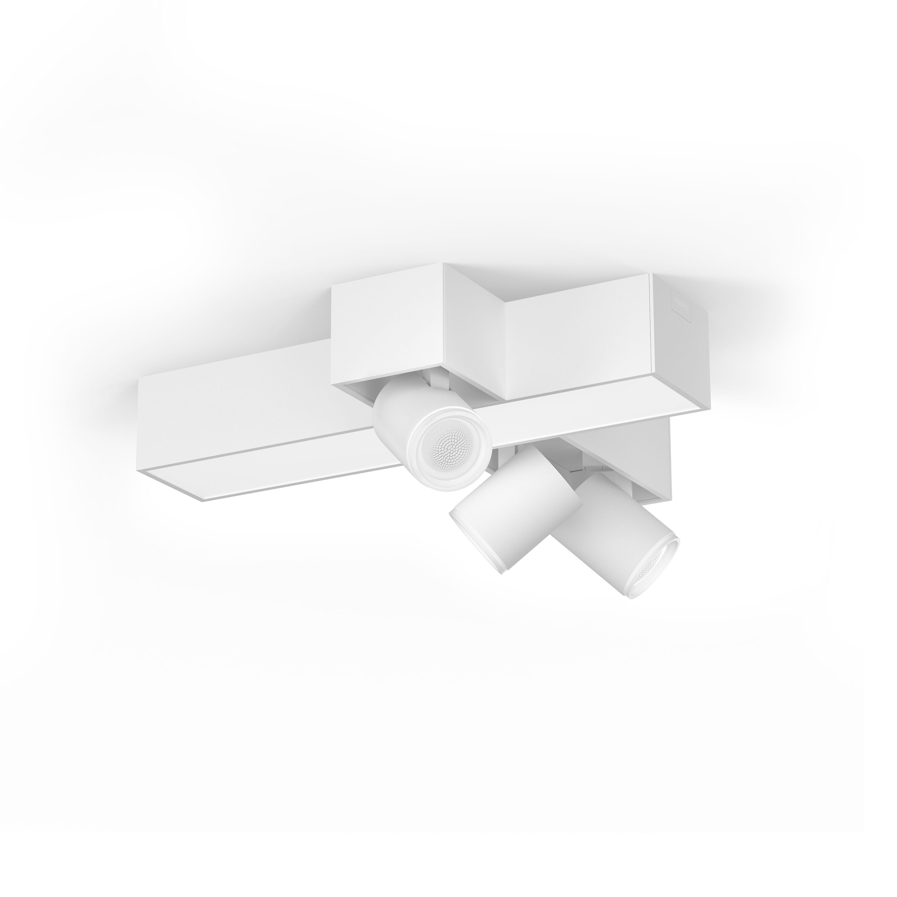LE_HUE WACA Centris Cross Spot weiss_3fl - Weiss / B: 40.8 cm x T: 33.6 cm x H: 12.7 cm