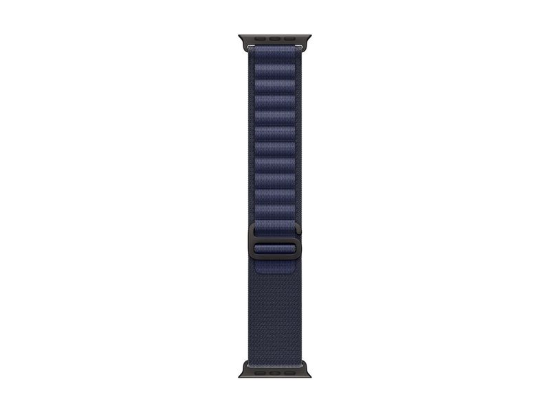 Apple Alpine Loop 49 mm Dunkelblau/Schwarz M Robustes Armband zu Apple Watch Ultra
