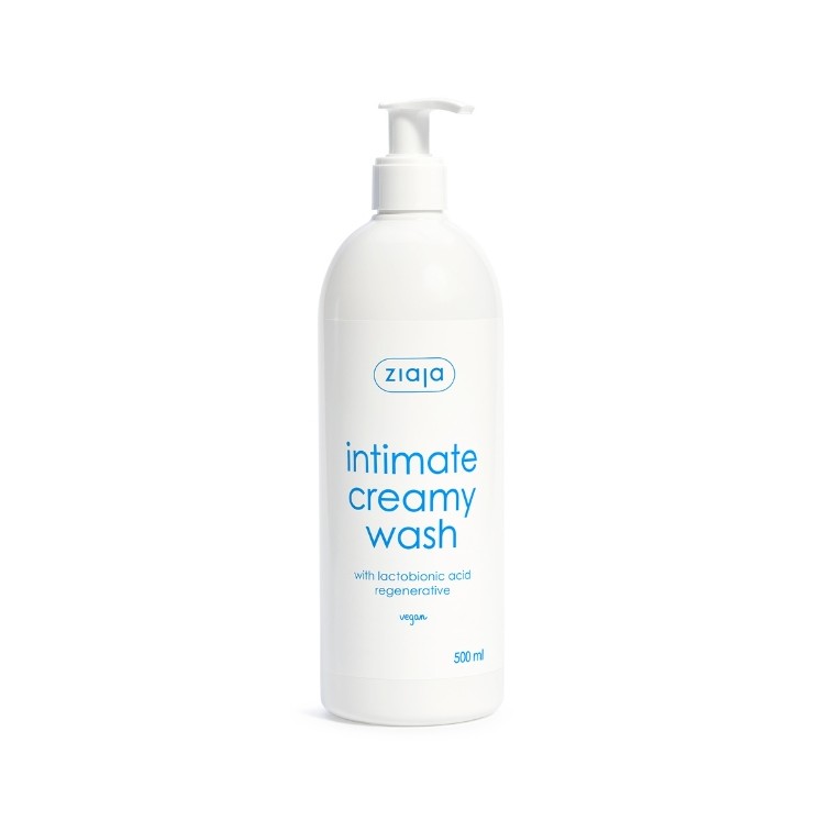 Ziaja Intima Cremiges Intimhygienefluid mit Lactobionsäure 500 ml
