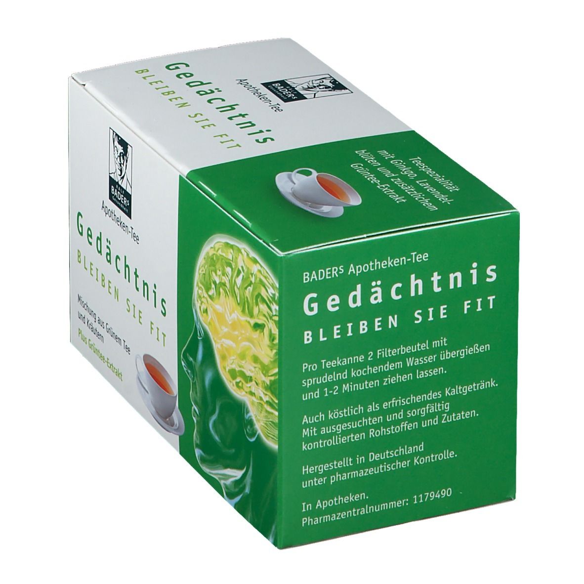 BADERs Apotheken-Tee Gedächtnis