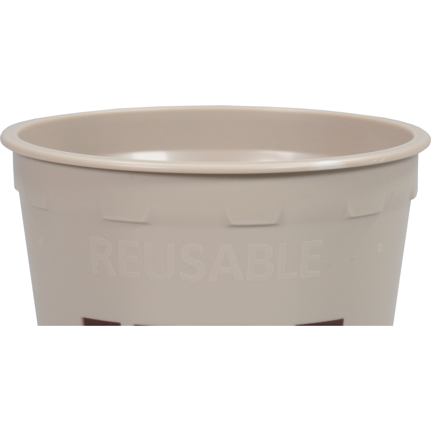Depa, Beker, I´M a HOT cup, PP, reusable, automaatgeschikt, 180ml, 7.5oz, 96mm, taupe