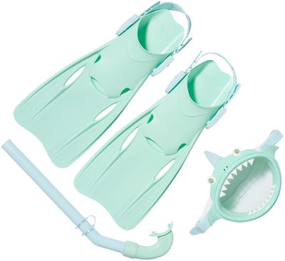SUNNYLiFE Snorkelsett Barn Small, Salty the Shark Multi