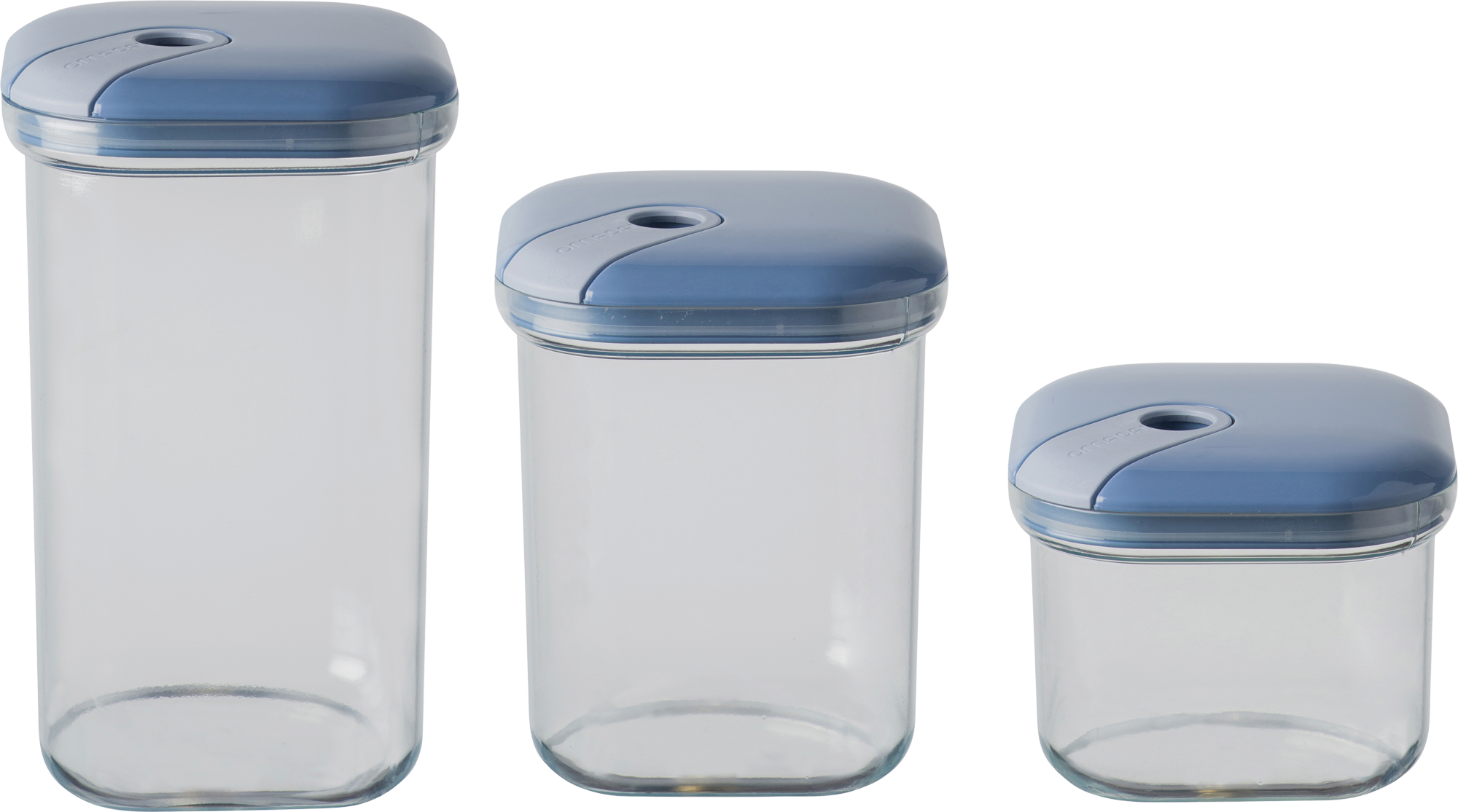 Omada Vorratsdose 3er Set blau