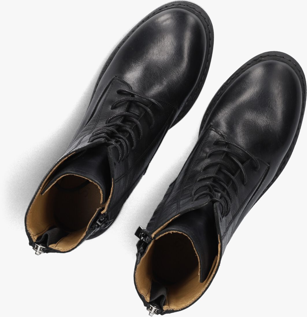 zwarte shabbies veterboots duck lacey