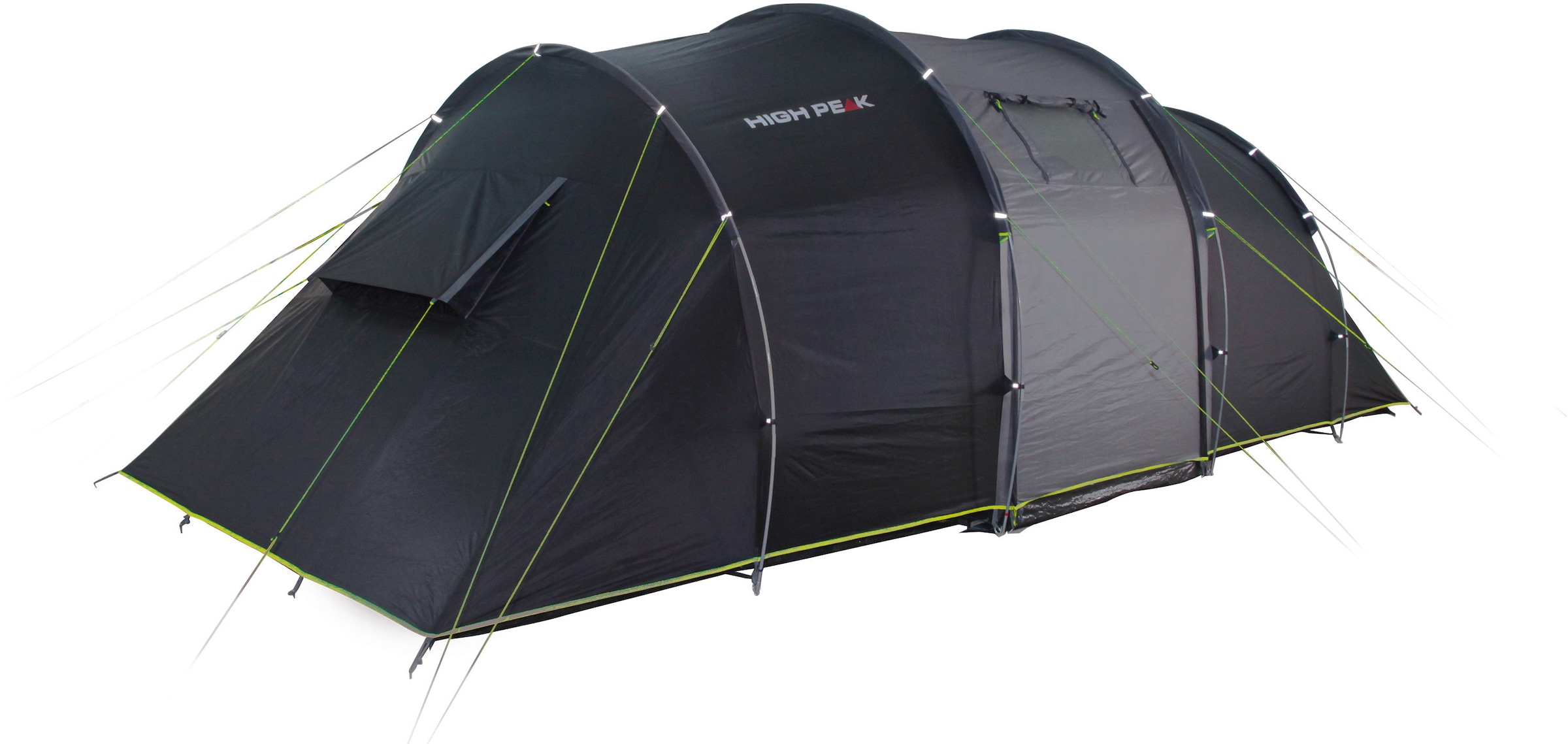 High Peak Tunnelzelt »Tauris 6« 6 Personen Set, mit Transporttasche,