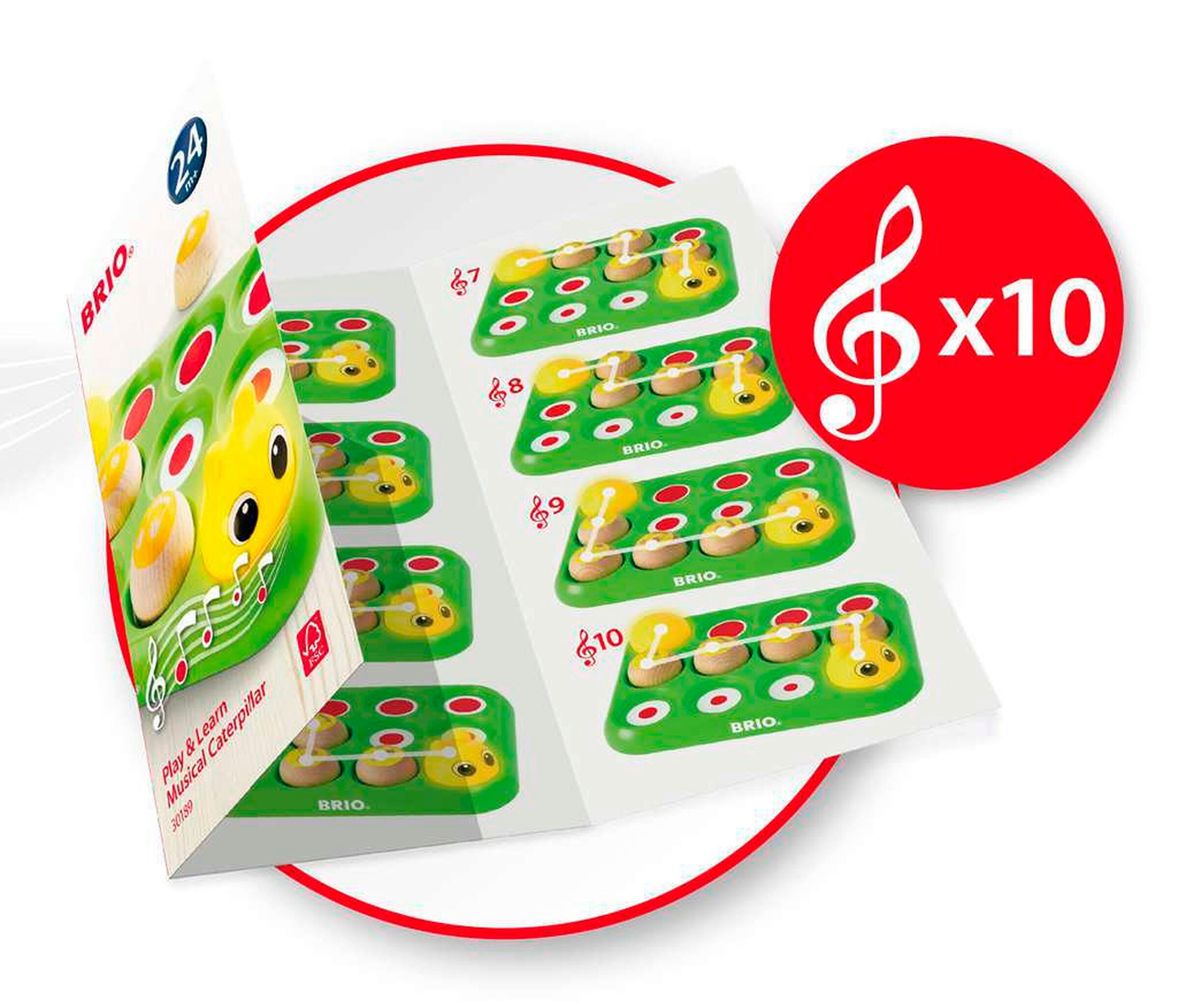 BRIO Musikspiel Raupe