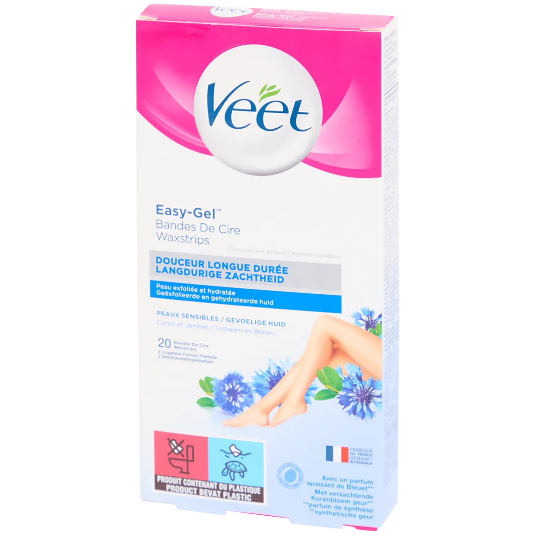 Veet Easy-Gel waxstrips 20 stuks