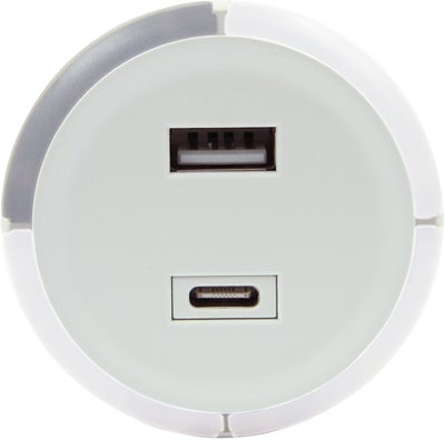 CAPiDi USB Lader / Timer A+C, White