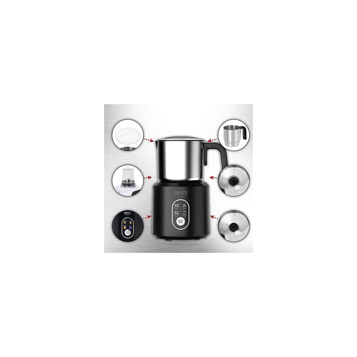 Camry Milk frother and heater