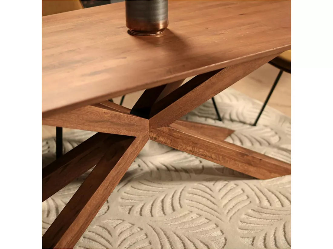 Table mikado en chêne 180 cm OKA