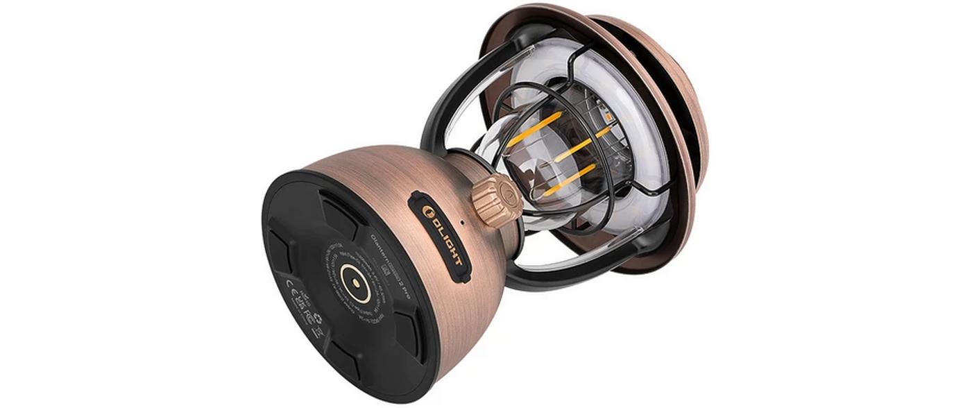 Olantern Classic 2 Pro, wiederaufladbar Braun<br>Campinglampe