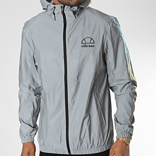 Veste Zippée Capuche Moralez SXG13654 Gris Réfléchissant