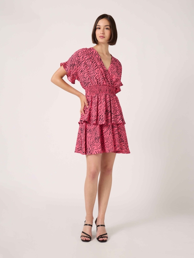 Robe imprimé tigré