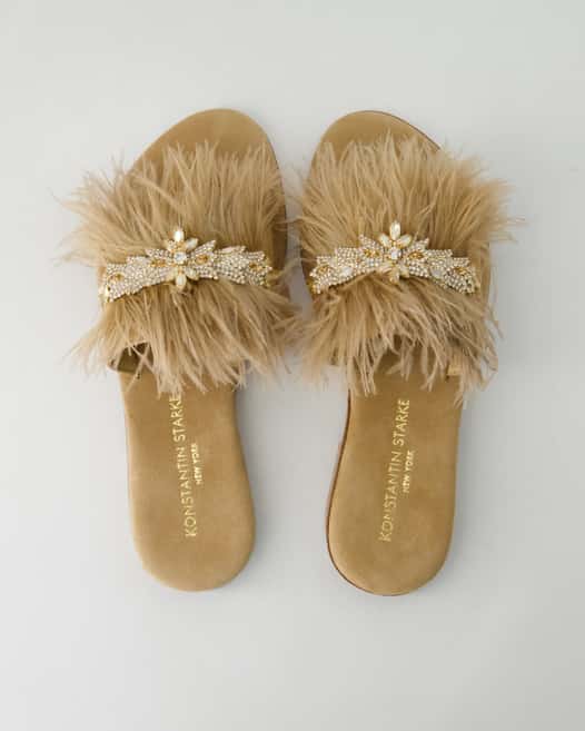 Konstantin Starke FB1114-503 Pantoletten in Beige