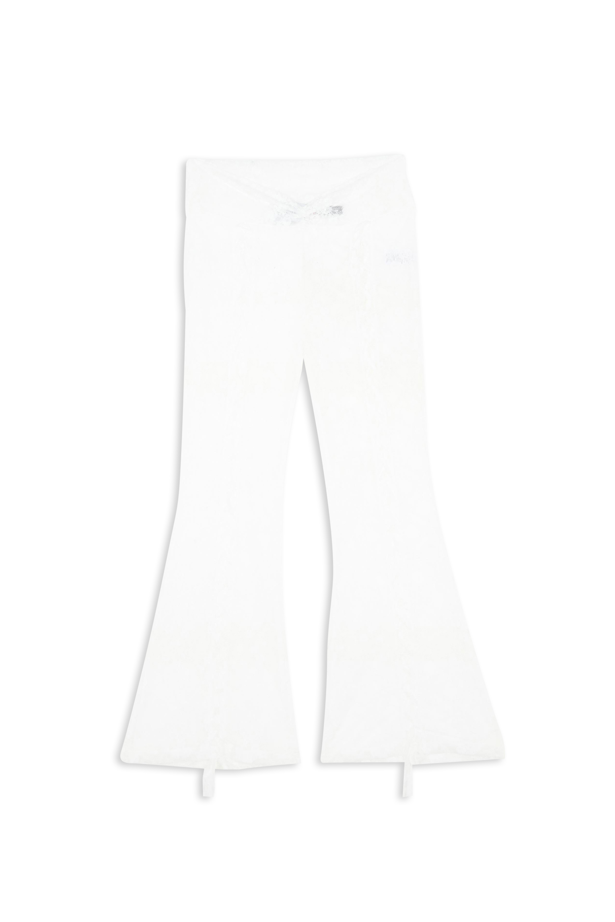 HOUSE OF SUNNY Pantalon LOVERS LACE PANTS Blanc