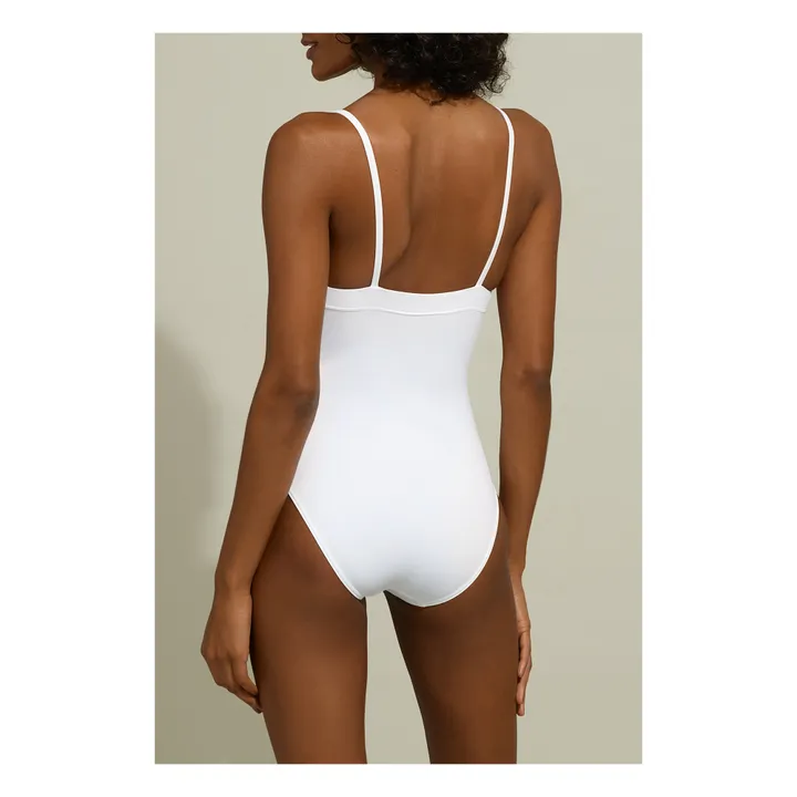 Eres Maillot 1 Pièce Aquarelle | Blanc