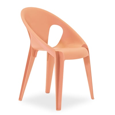 Armlehnstuhl Bell Chair, Orange