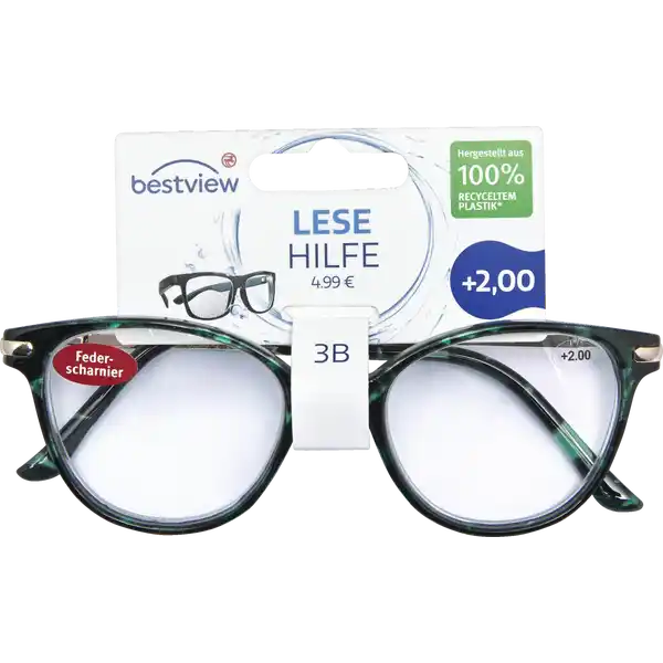 Lesehilfe Modell 3B +2,0 Dioptrien