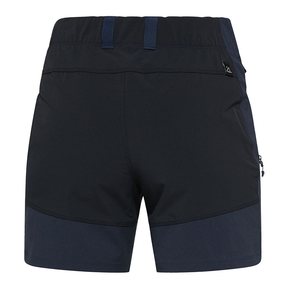 Haglöfs MID STANDARD - Short Femme tarn blue/true black