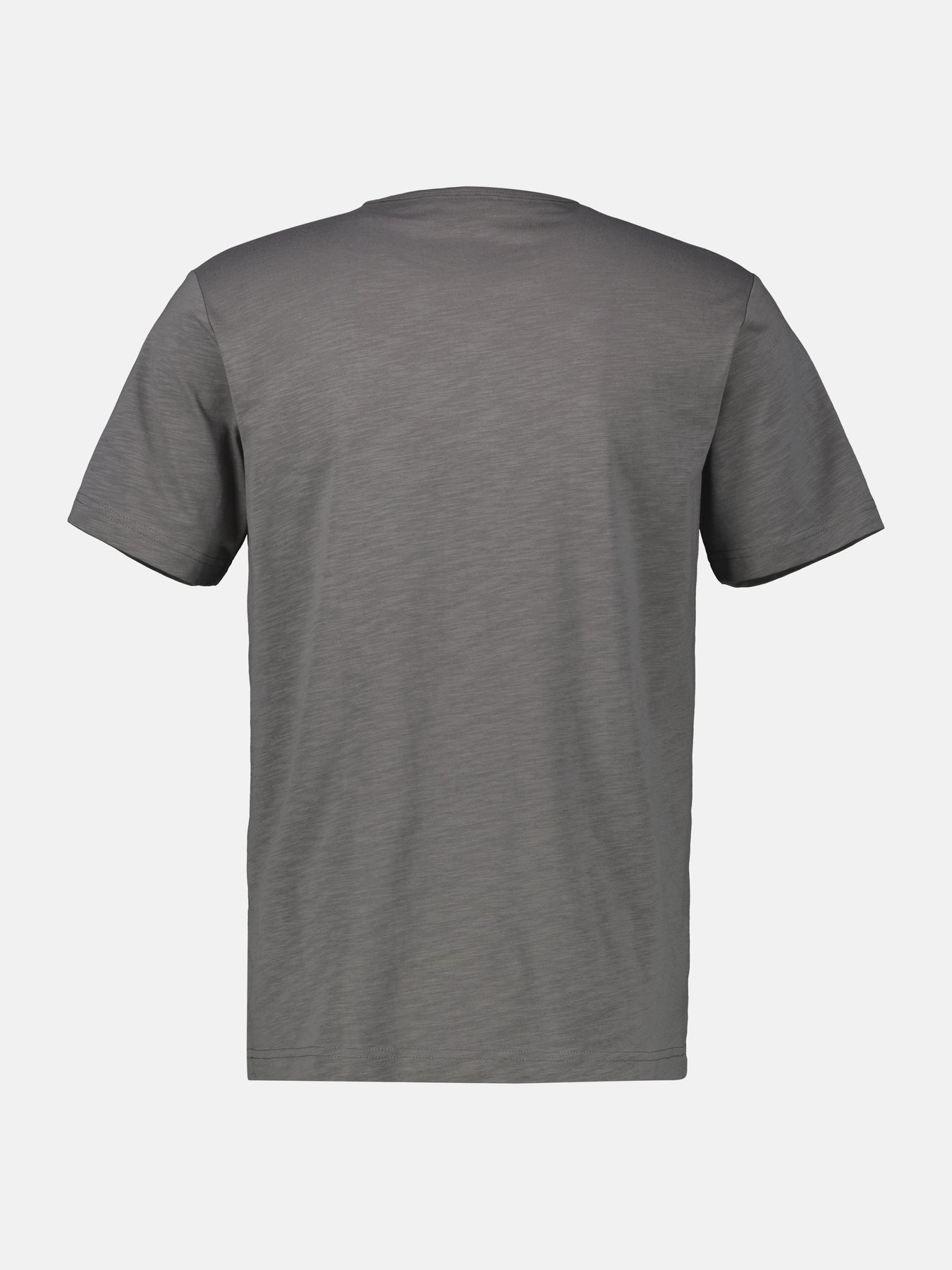 Unifarbenes Serafino-Shirt in Großen Größen