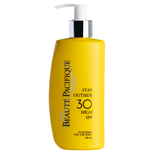 Beauté Pacifique Stay Outside Solcreme, SPF 30, 200 ml