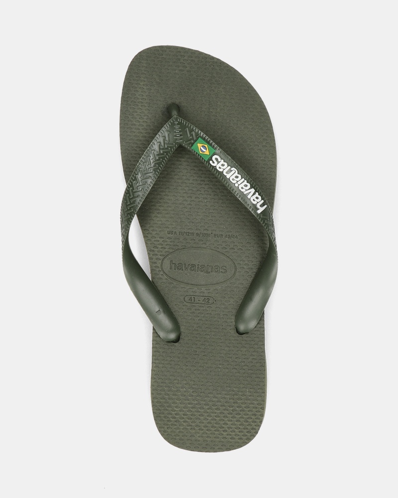 Havaianas Brasil Slippers  - groen