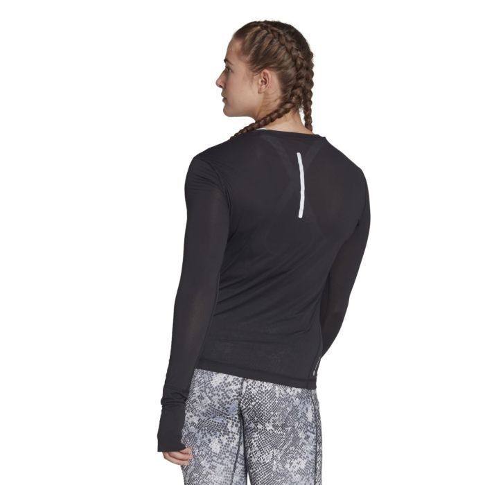 adidas Dame Trøjer Fast Long Sleeve Sort