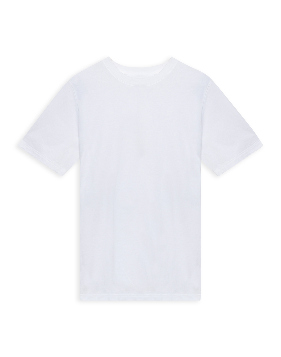 T-shirt van katoen voor heren in Groen