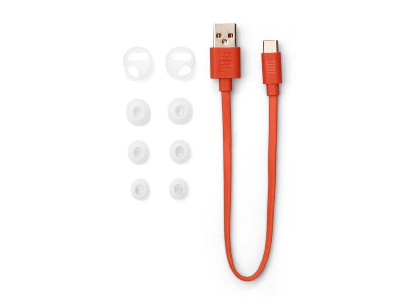 JBL True Wireless In-Ear-Kopfhörer Endurance Race 2 Weiss Kabellose wasser- und staubgeschützte Sportkopfhörer