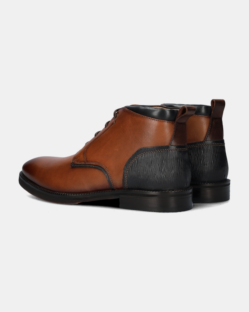 Nelson Anthony Hoge nette schoenen  - cognac