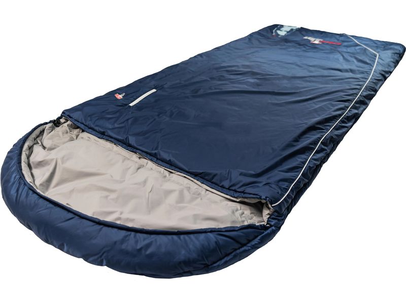 Grüezi Bag Schlafsack Biopod Wolle Murmeltier Comf. XXL Nig Leichter 3-Saison-Schlafsack in Deckenform