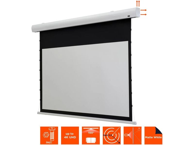 Celexon Motorleinwand HomeCinema Tension 240x135cm 16:9 Celexon Leinwand HomeCinema Tension 240 x 135 cm, 110