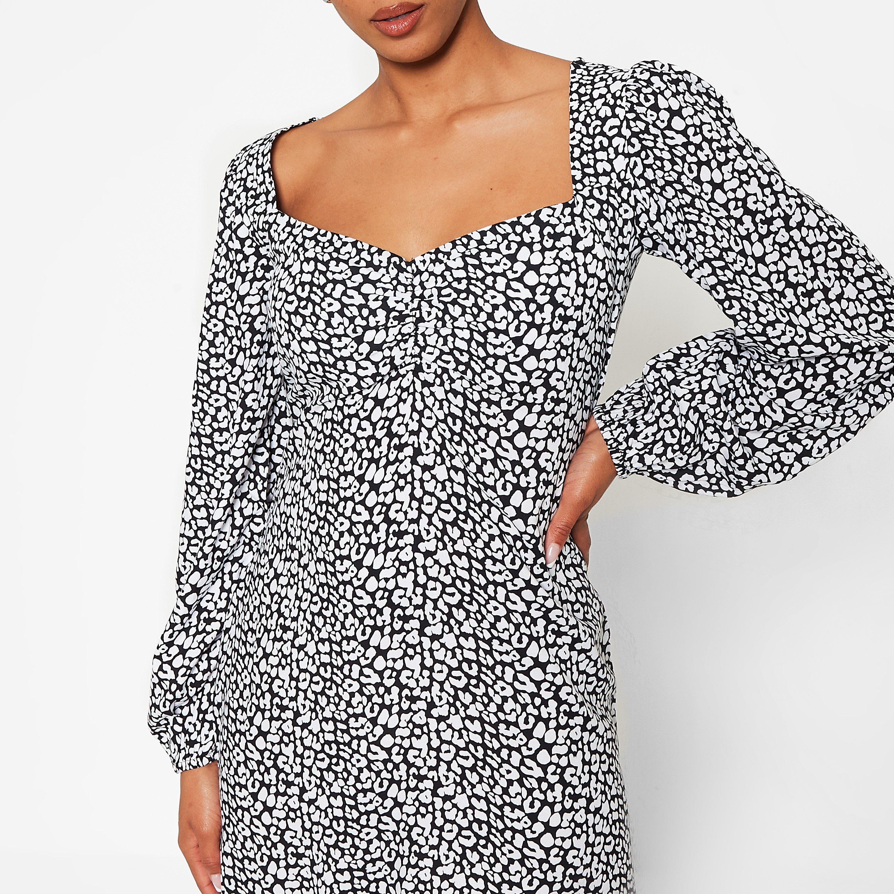 I Saw It First ISAWITFIRST Printed Midaxi Dress
