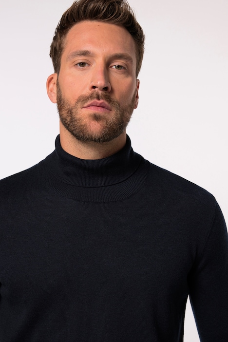 JP 1880 Rollkragen-Pullover FLEXNAMIC®, Merino Mix, bis 7 XL