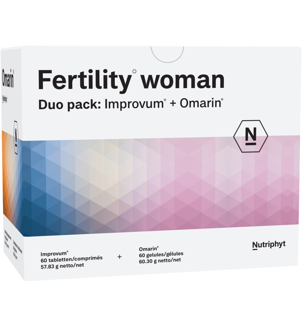 Nutriphyt Fertility woman duo (120 capsules)