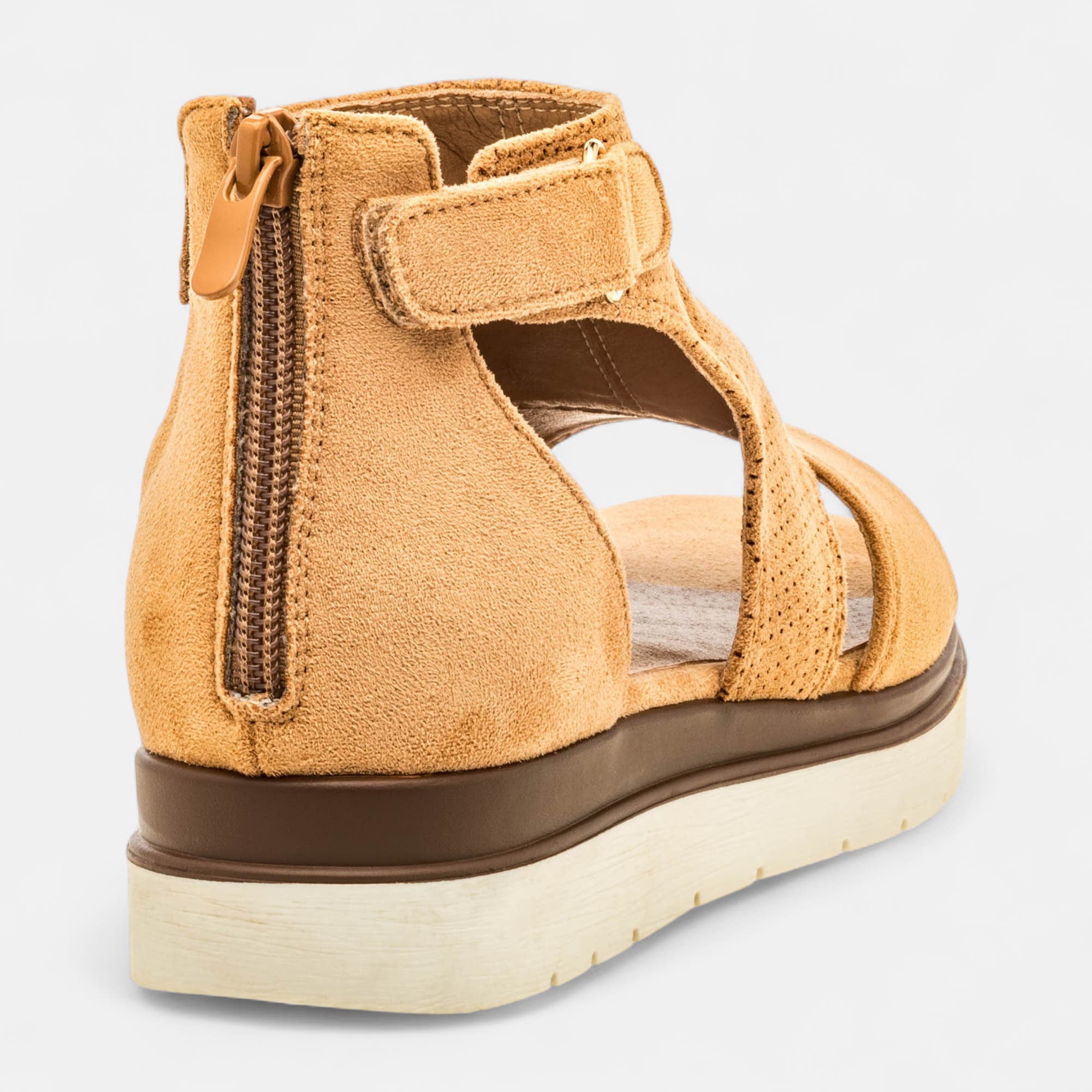 Sandales Femme camel