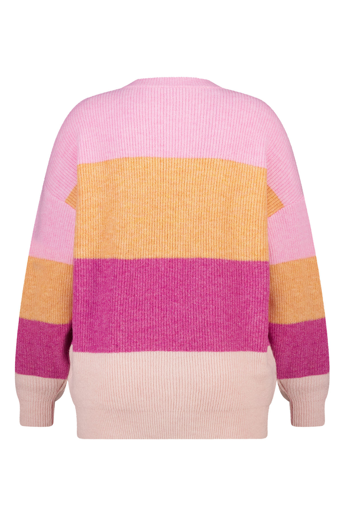 Gebreide trui met uitlopende mouwen Multi orange