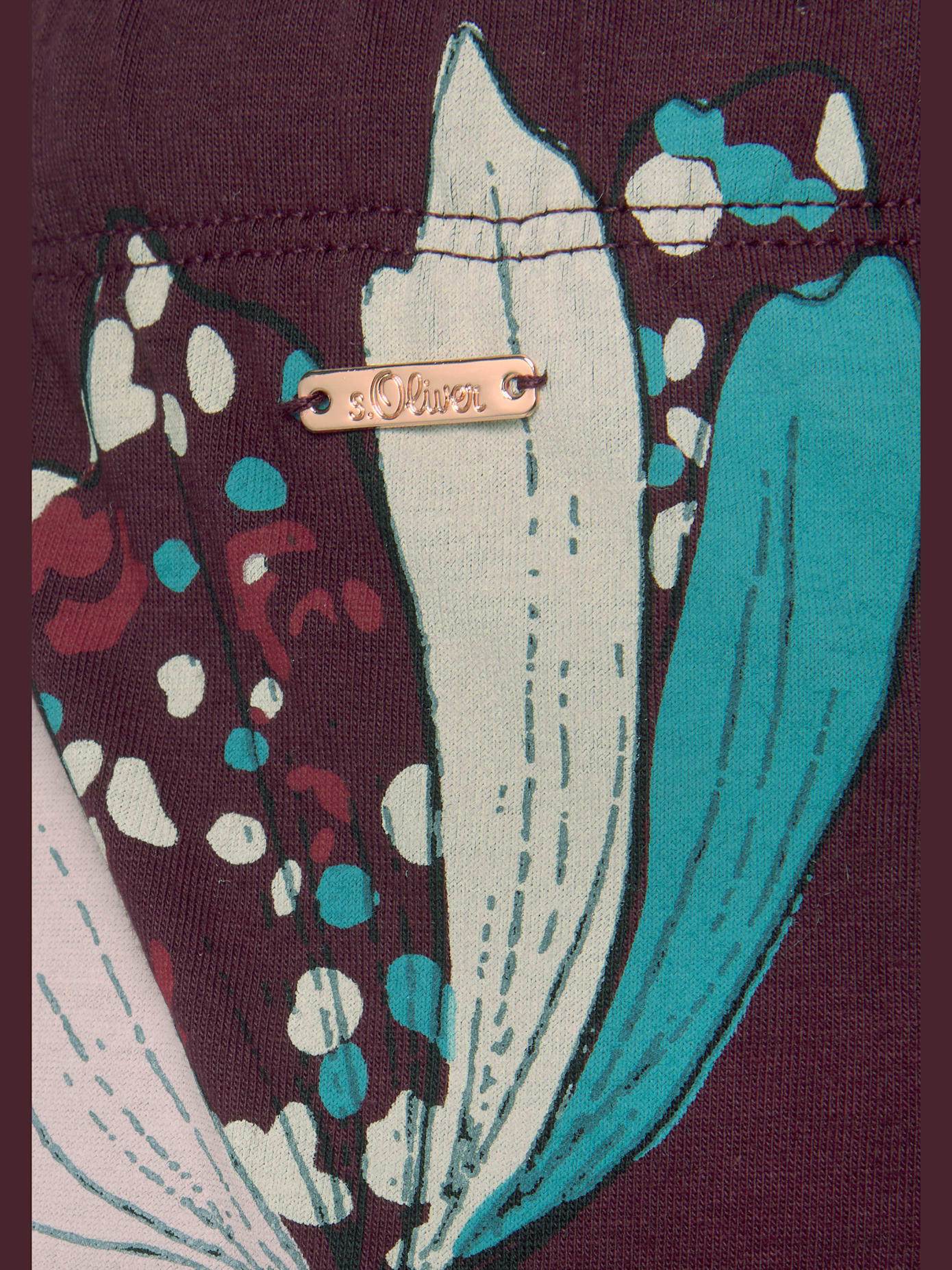 Short de pyjama élégant short de nuit avec motif sur toute la surface
