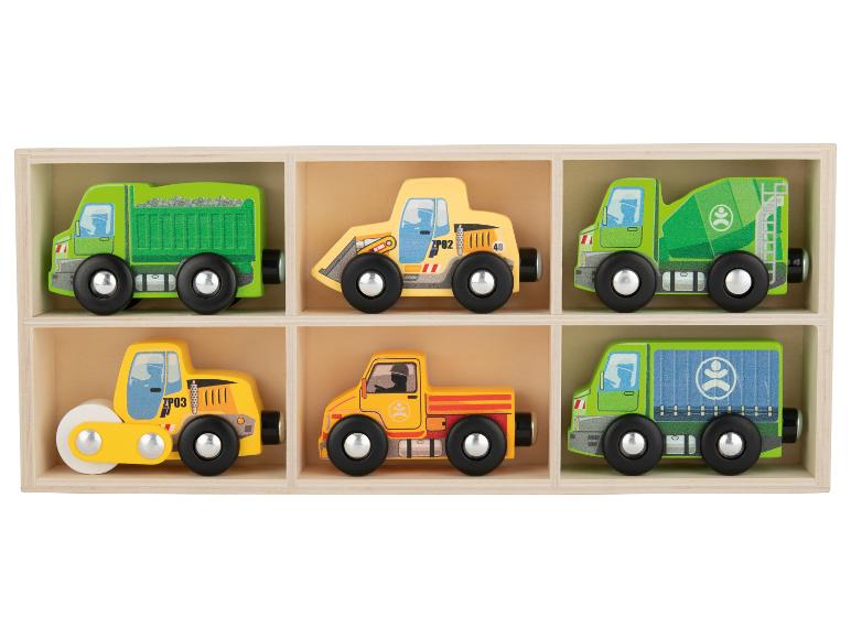 Houten speelgoed auto's