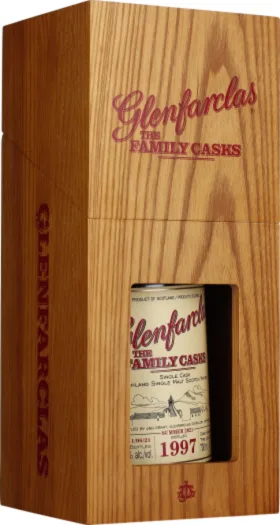 GLENFARCLAS VINTAGE 1997 FAMILY CASKS 70CL