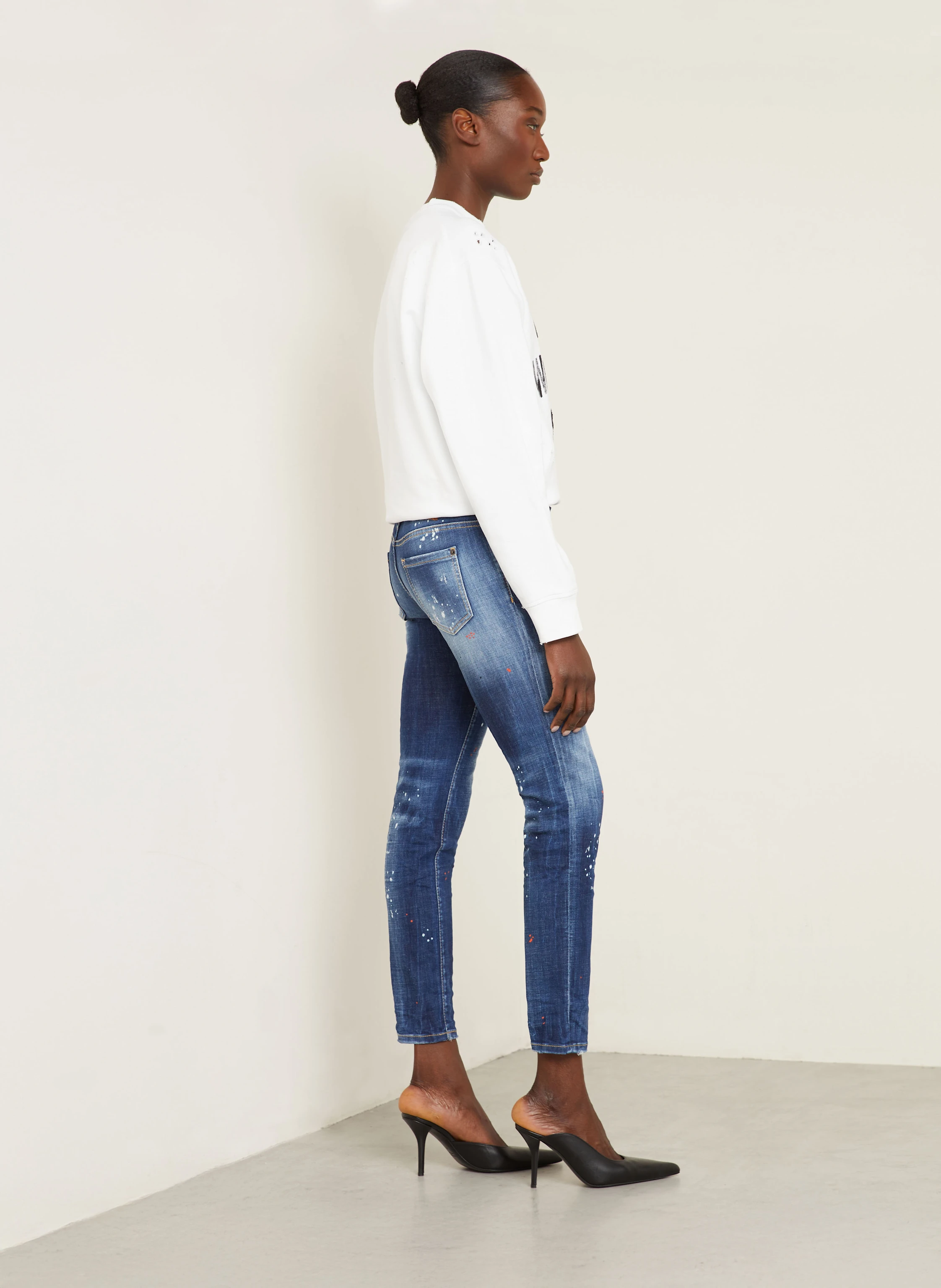 DSQUARED2 Destroyed Jeans JENNIFER