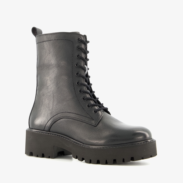 Harper leren dames veterboots