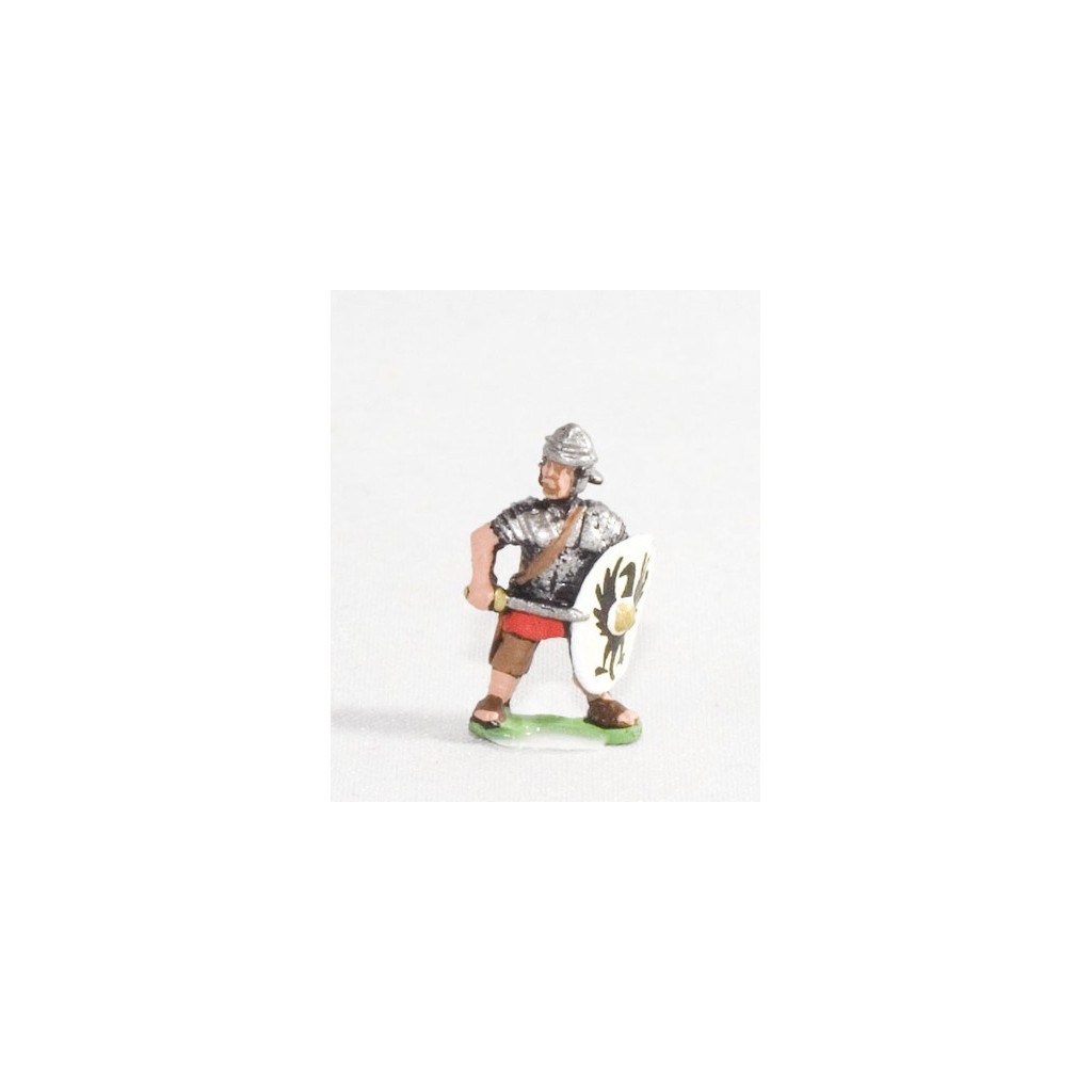 Middle Imperial Roman: Legionary with sword and shield