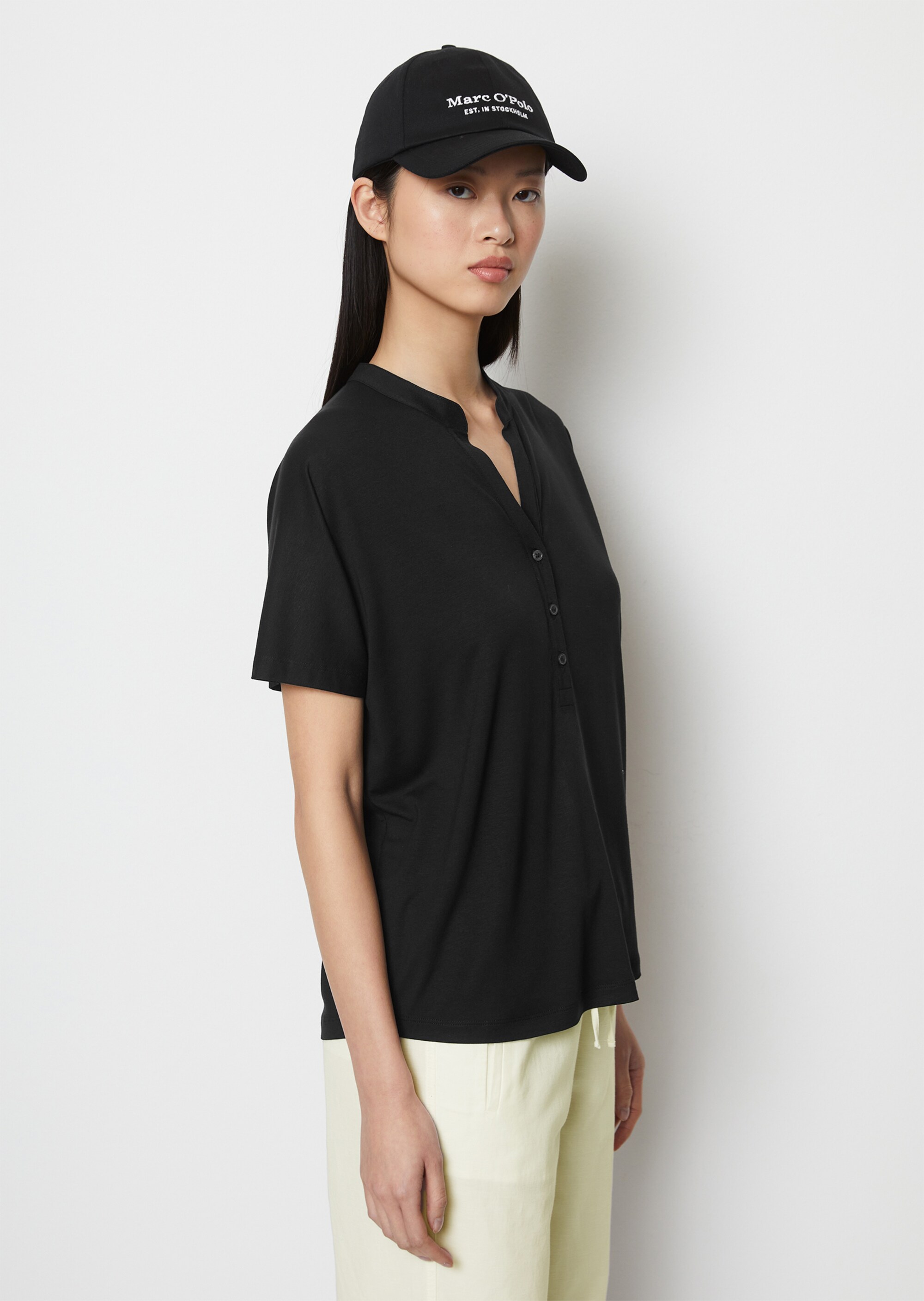 Jerseybluse relaxedaus LENZING™ ECOVERO™