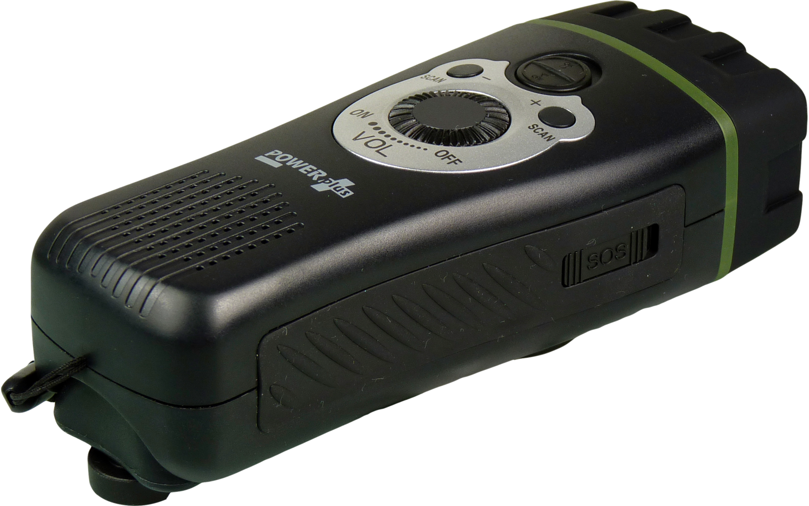 PowerPlus Wolf Dynamo USB LED Taschenlampe und Radio 3,6 V 80 mAh