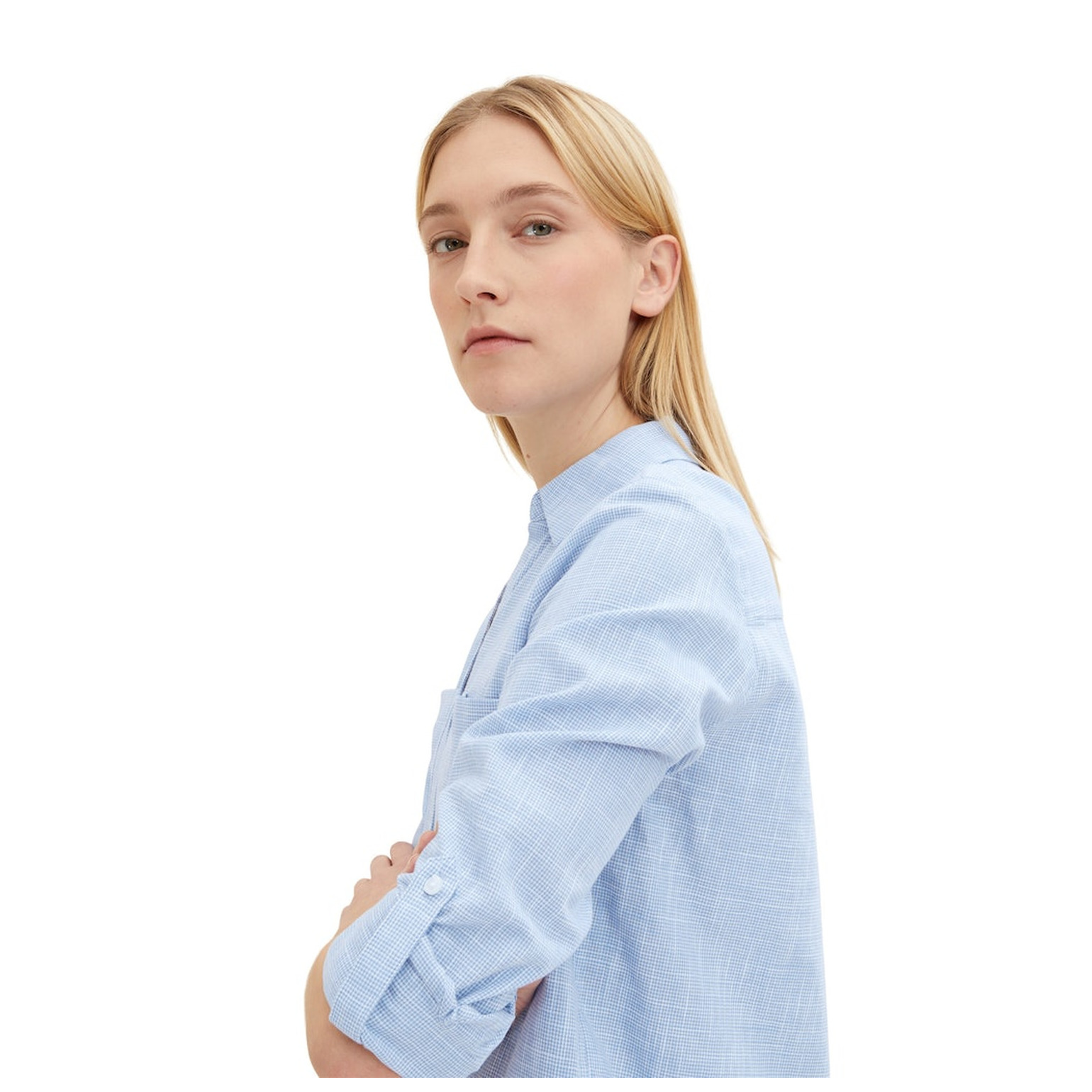 Tom Tailor Blouse with slub structure