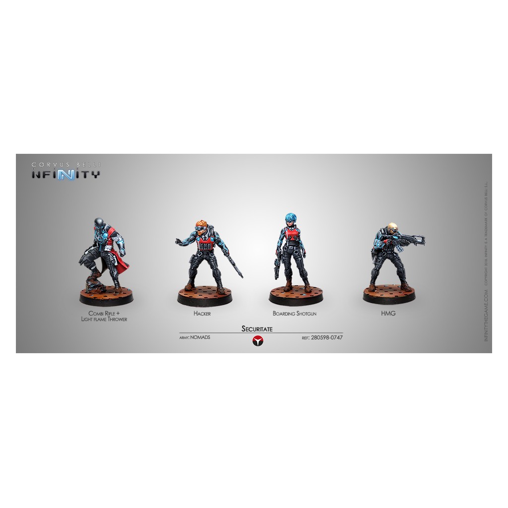 Infinity - Nomads - Securitate